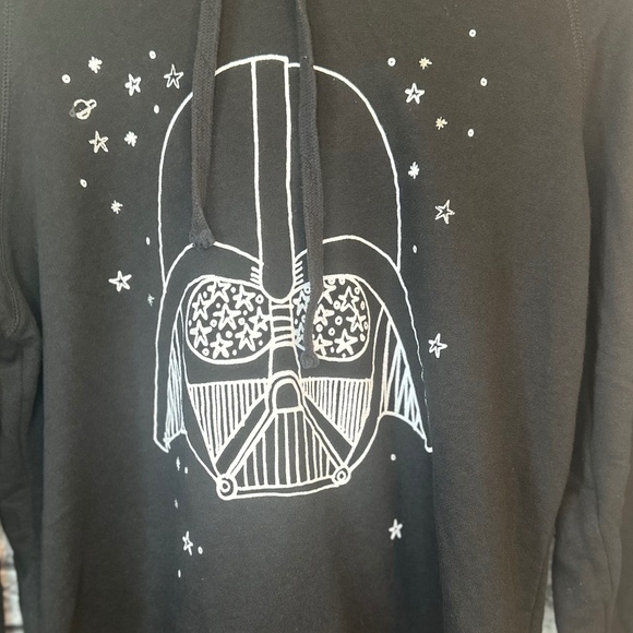 Star Wars Darth Vader Black Hoodie Size XL - Picture 3 of 5